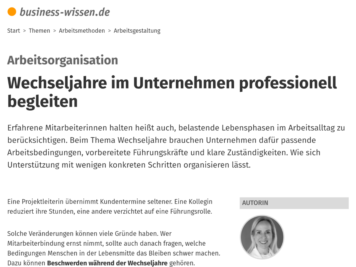 Kerstin Hendricks Bussiness-Wissen.de